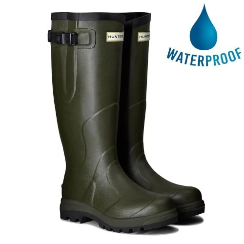 Hunter Mens New Balmoral Classic Wellies Rain Boots 3 Hunter Mens New Balmoral Classic Wellies Rain Boots