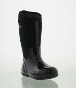 Bogs Womens Classic High Handles Neoprene Wellies - Black Smooth 20 Bogs Womens Classic High Handles Neoprene Wellies - Black Smooth -Shoe Sales Shop 423 2 16