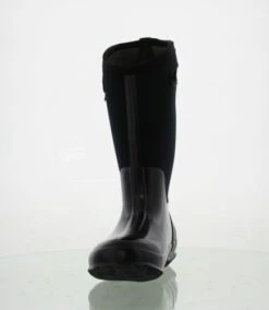 Bogs Womens Classic High Handles Neoprene Wellies - Black Smooth 24 Bogs Womens Classic High Handles Neoprene Wellies - Black Smooth -Shoe Sales Shop 423 3 16