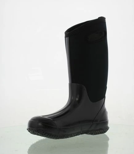 Bogs Womens Classic High Handles Neoprene Wellies - Black Smooth 15 Bogs Womens Classic High Handles Neoprene Wellies - Black Smooth - Image 13