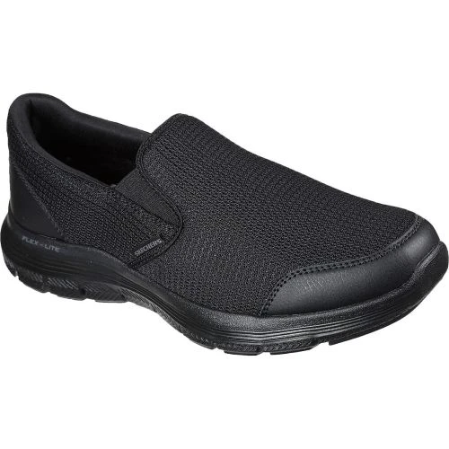 Skechers Mens Flex Advantage 4.0 Tuscan WIDE Shoes - Black 3 Skechers Mens Flex Advantage 4.0 Tuscan WIDE Shoes - Black