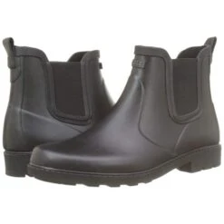 Aigle Mens Carville Wellington Boots - Noir -Shoe Sales Shop Aigle Carville Black 4 21