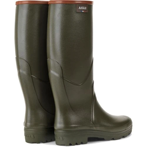 Aigle Mens Chambord Pro 2 Wellington Boots - Kaki 4 Aigle Mens Chambord Pro 2 Wellington Boots - Kaki - Image 2