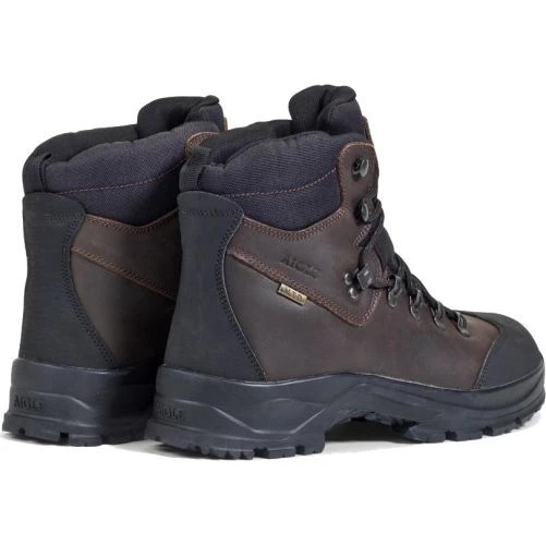 Aigle Mens Laforse 2 MTD Waterproof Boots - Dark Brown 6 Aigle Mens Laforse 2 MTD Waterproof Boots - Dark Brown - Image 4
