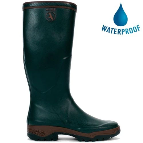 Aigle Parcours 2 Mens Womens Wellies Rain Boots - Bronze 3 Aigle Parcours 2 Mens Womens Wellies Rain Boots - Bronze
