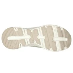 Skechers Womens Arch Fit Quick Start Trainers - Taupe -Shoe Sales Shop ArchFitQuickStart Taupe 3847300