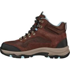 Skechers Womens Trego Base Camp Wide Fit Waterproof Walking Boots - Chocolate -Shoe Sales Shop BaseCampeWide Chocolate 5739855 1