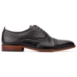 Base London Mens Cast Shoes - Black -Shoe Sales Shop BaseLondon CastWashed Black 4 7