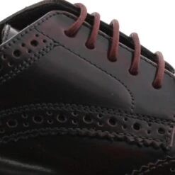 Base London Mens Raid Brogue Shoes - Hi Shine Bordo -Shoe Sales Shop BaseLondon Raid Bordo XTRA0 10