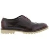 Base London Mens Raid Brogue Shoes - Hi Shine Bordo -Shoe Sales Shop BaseLondon Raid Bordo01 8