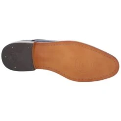 Base London Mens Script Shoes - Navy -Shoe Sales Shop BaseLondon ScriptWashed Navy 3 7