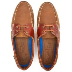 Chatham Mens Bermuda II G2 Leather Boat Shoes - Walnut Seahorse -Shoe Sales Shop BermudaG2 WalnutSeahorse 1652338