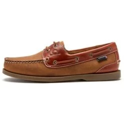 Chatham Mens Bermuda II G2 Leather Boat Shoes - Walnut Seahorse -Shoe Sales Shop BermudaG2 WalnutSeahorse 2652339