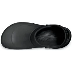 Crocs Mens Womens Bistro Clogs Non Slip Chef Work Shoes - Black -Shoe Sales Shop Bistro Black 3 10