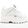 Buffalo Boots Womens 1339-14 Chunky Platform Trainers Shoes - White -Shoe Sales Shop Buffalo Classic133914 White 1 7