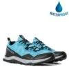 North Face Mens Activist FutureLight Waterproof Walking Trainers - Meridian Blue TNF Black -Shoe Sales Shop CB0638 11 1