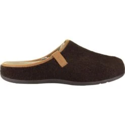 Strive Mens Cologne Slippers - Dark Brown -Shoe Sales Shop COLOGNE Dark Brown Lateral 5