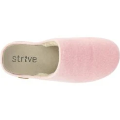 Strive Womens Copenhagen Slippers - Dusty Pink -Shoe Sales Shop COPENHAGEN Dusty Pink Birdseye 11