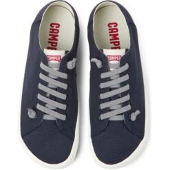 Camper Mens 18869-098 Peu Rambla Canvas Shoes - Navy 11 Camper Mens 18869-098 Peu Rambla Canvas Shoes - Navy -Shoe Sales Shop Camper 18869 098 1 11