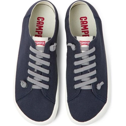 Camper Mens 18869-098 Peu Rambla Canvas Shoes - Navy 7 Camper Mens 18869-098 Peu Rambla Canvas Shoes - Navy - Image 5