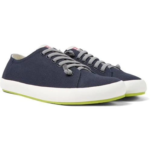 Camper Mens 18869-098 Peu Rambla Canvas Shoes - Navy 3 Camper Mens 18869-098 Peu Rambla Canvas Shoes - Navy