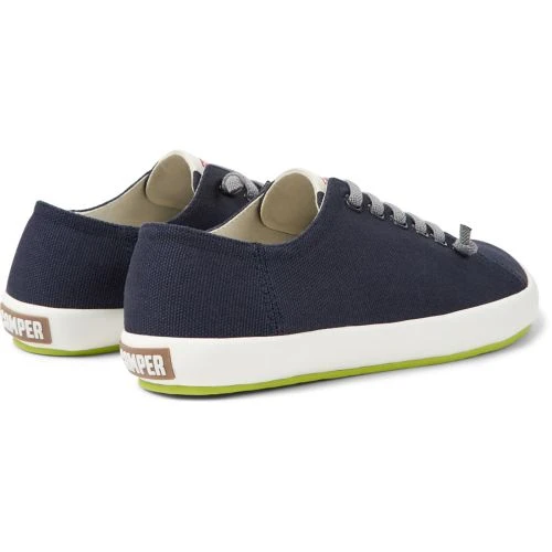 Camper Mens 18869-098 Peu Rambla Canvas Shoes - Navy 6 Camper Mens 18869-098 Peu Rambla Canvas Shoes - Navy - Image 4