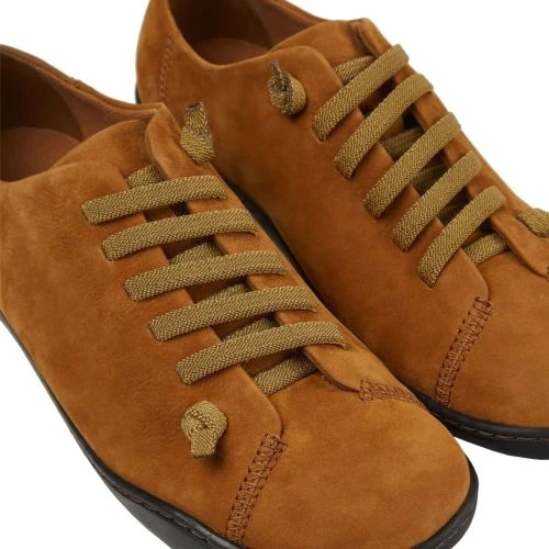 Camper Womens Peu Cami K200514 Leather Shoes Trainers - Tan Brown 4 Camper Womens Peu Cami K200514 Leather Shoes Trainers - Tan Brown - Image 2