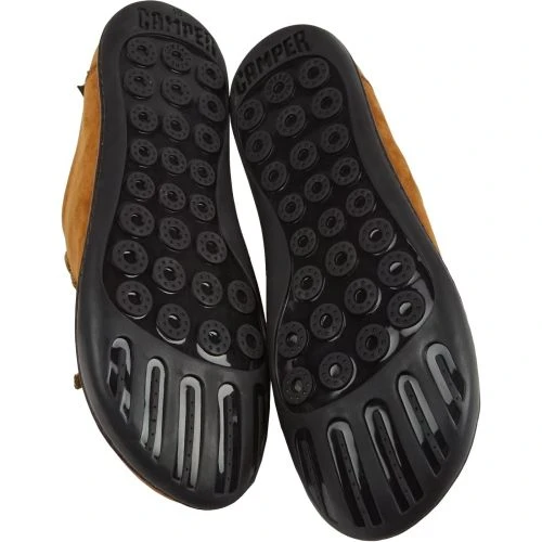 Camper Womens Peu Cami K200514 Leather Shoes Trainers - Tan Brown 7 Camper Womens Peu Cami K200514 Leather Shoes Trainers - Tan Brown - Image 5