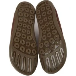 Camper Womens Peu Cami K200514 Leather Shoes Trainers - Brown -Shoe Sales Shop Camper K200514 035 TieCrayon 4 4