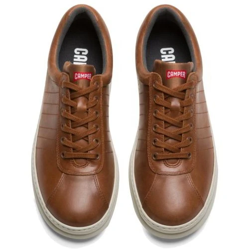 Camper Men's Runner Four K100227 Leather Shoes - 014 Medium Brown 7 Camper Men's Runner Four K100227 Leather Shoes - 014 Medium Brown - Image 5