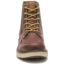 Caterpillar Mens Covert Ankle Boot - Leather Brown -Shoe Sales Shop Cat Covert LthBrown 5 5