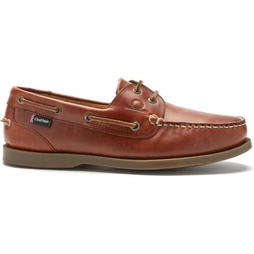 Chatham Mens Deck II G2 Leather Sailing Boat Deck Shoes - Chestnut 7 Chatham Mens Deck II G2 Leather Sailing Boat Deck Shoes - Chestnut - Image 5
