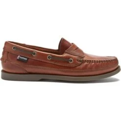 Chatham Mens Gaff II G2 Slip On Deck Shoes - Seahorse -Shoe Sales Shop Chatham Gaff Seahorse 3 8