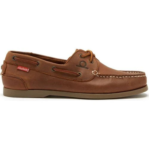 Chatham Mens Galley II Sailing Boat Deck Shoes - Dark Tan 3 Chatham Mens Galley II Sailing Boat Deck Shoes - Dark Tan