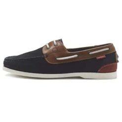 Chatham Mens Galley Ll Sailing Boat Deck Shoes - Navy Tan -Shoe Sales Shop Chatham GalleyII NavyTan 2 13