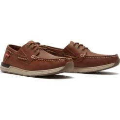 Chatham Mens Hastings Deck Shoes - Tan -Shoe Sales Shop Chatham Hastings TanRT 4 5