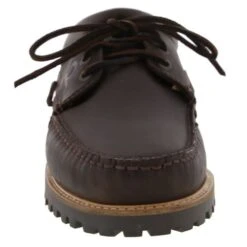 Chatham Mens Sperrin Leather Country Deck Boat Shoes - Dark Brown -Shoe Sales Shop Chatham Sperrin DarkBrown02 8