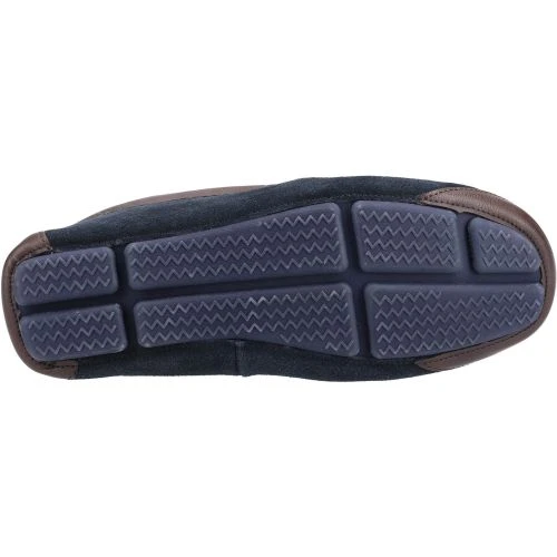 Cotswold Mens Northwood Sheepskin Slippers - Navy 6 Cotswold Mens Northwood Sheepskin Slippers - Navy - Image 4