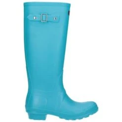 Cotswold Womens Sandringham Original Tall Wellington Boots - Turquoise -Shoe Sales Shop Cotswold Sandringham Turquoise 4 12