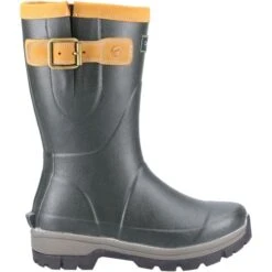Cotswold Womens Stratus Short Wellington Boots - Green -Shoe Sales Shop Cotswold StratusShort Green 4 6