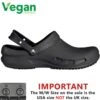 Crocs Mens Womens Bistro Clogs Non Slip Chef Work Shoes - Black 2 Crocs Mens Womens Bistro Clogs Non Slip Chef Work Shoes - Black -Shoe Sales Shop Crocs Bistro VG