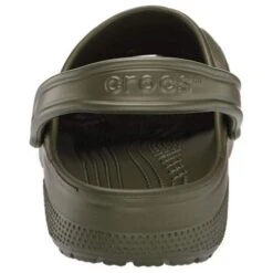 Crocs Mens Womens Classic Clog Vegan Work Shoes Sandals - Army Green -Shoe Sales Shop Crocs Classic ArmyGreen1 13