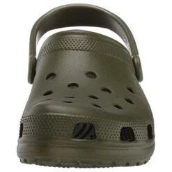 Crocs Mens Womens Classic Clog Vegan Work Shoes Sandals - Army Green -Shoe Sales Shop Crocs Classic ArmyGreen4 14
