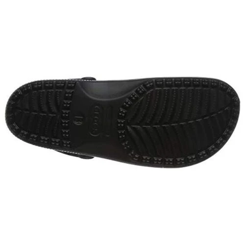 Crocs Mens Womens Classic Clog Vegan Work Shoes Sandals - Black 5 Crocs Mens Womens Classic Clog Vegan Work Shoes Sandals - Black - Image 3