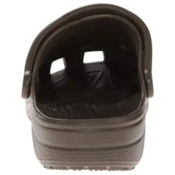 Crocs Mens Womens Classic Clog Vegan Work Shoes Sandals - Chocolate -Shoe Sales Shop Crocs Classic Chocolate2 14