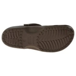 Crocs Mens Womens Classic Clog Vegan Work Shoes Sandals - Chocolate -Shoe Sales Shop Crocs Classic Chocolate3 14