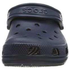 Crocs Mens Womens Classic Clog Vegan Work Shoes Sandals - Navy -Shoe Sales Shop Crocs Classic Navy2 13