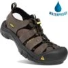 Keen Mens Newport Waterproof Sandals - Bison -Shoe Sales Shop DA0438BISwat 1