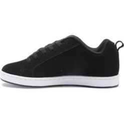 DC Womens Court Graffik Skate Shoes - Black Flame 12 DC Womens Court Graffik Skate Shoes - Black Flame -Shoe Sales Shop DC CourtGraffik BlackFlamesBFM 5 9