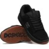 DC Mens Lynx Zero Leather Skate Shoes - Black Gum -Shoe Sales Shop DC LynxZero BlackGum 2 12